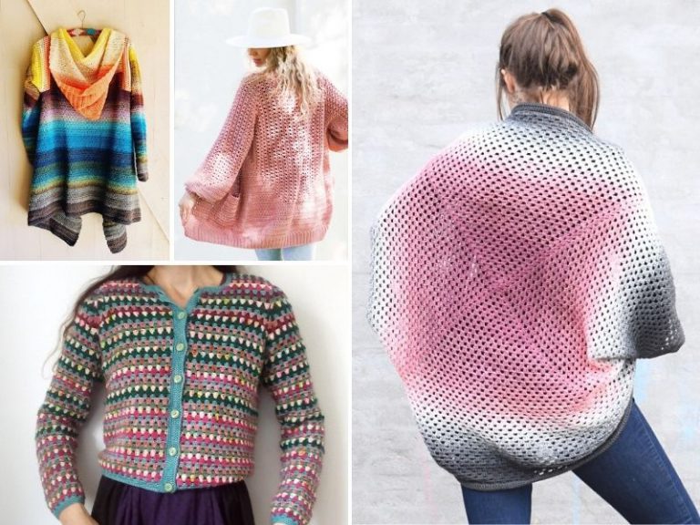 The Best Crochet Cardigan Pattern Ideas