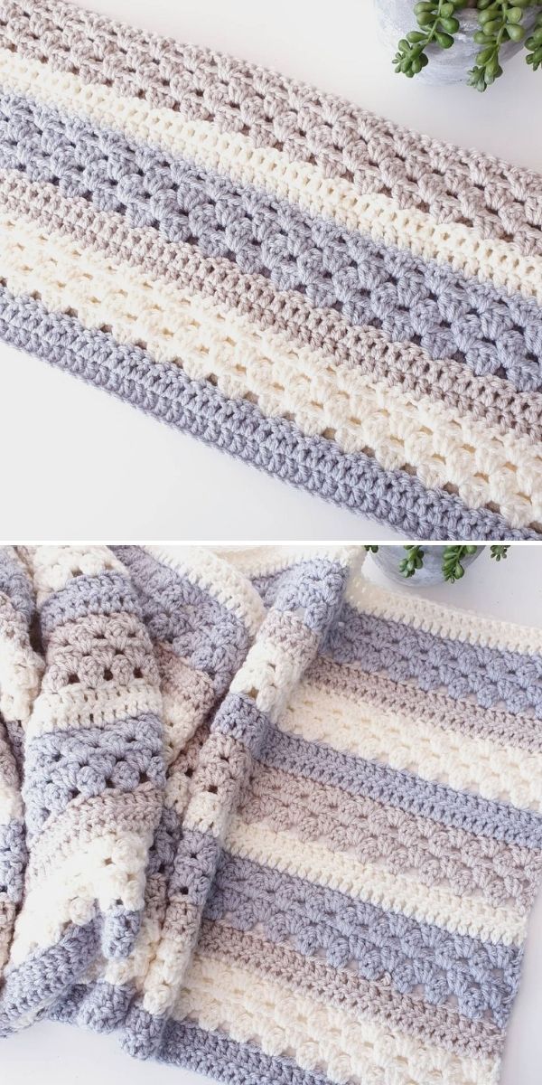 Cosy Stripe Blanket Ideas and Inspiration Crochetpedia