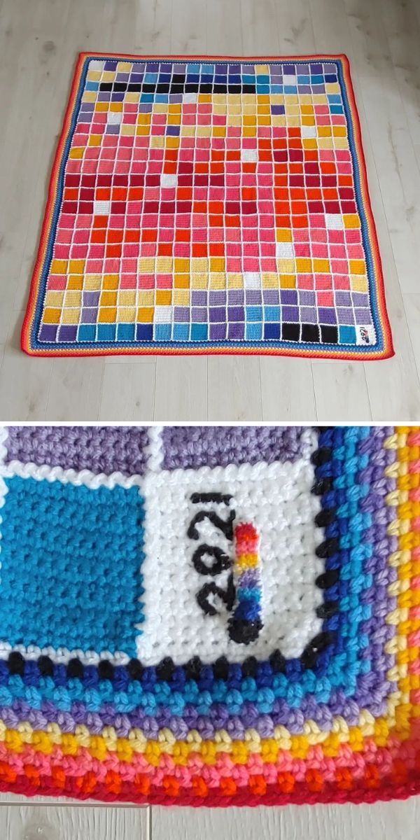 How to make a temperature blanket