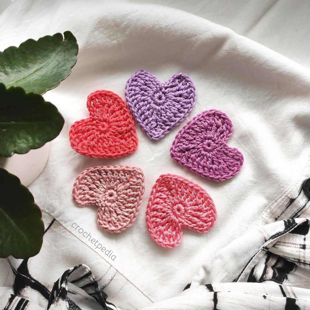 17+ Free Crochet Heart Patterns, To Make Today