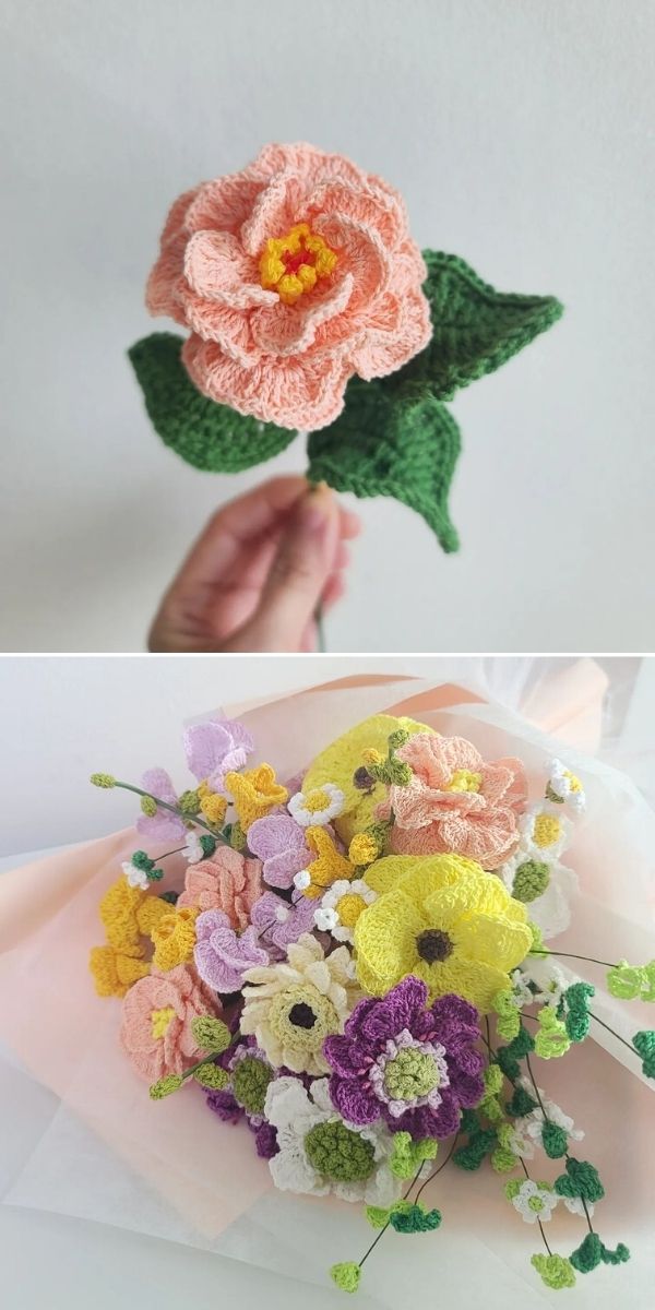 The Best Paid and Free Crochet Flower Pattern Ideas