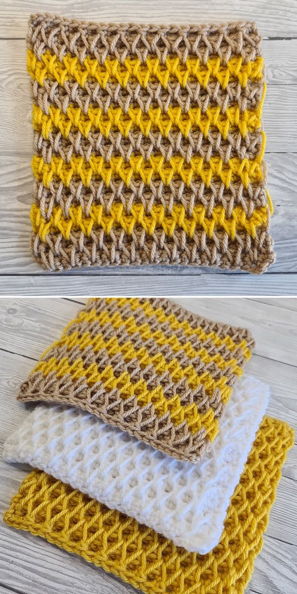 Crochet Honeycomb Stitch Ideas