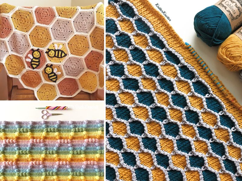 17 Ways to Join Crochet Squares - KnitterKnotter