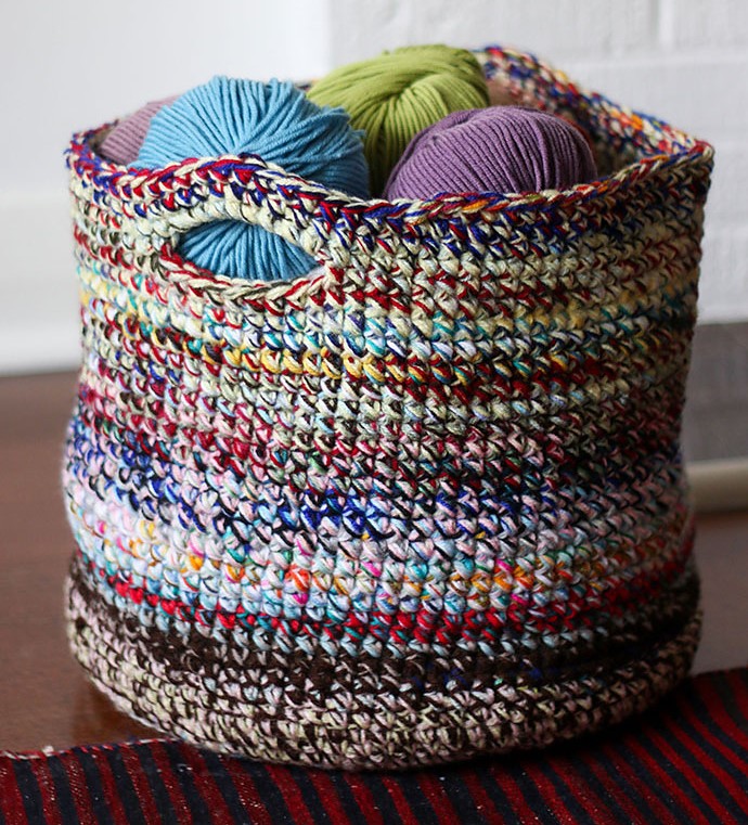 Knitting baskets for clearance sale