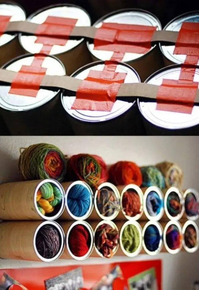 Decorate: Décor & More  Yarn storage, Yarn, Crafts