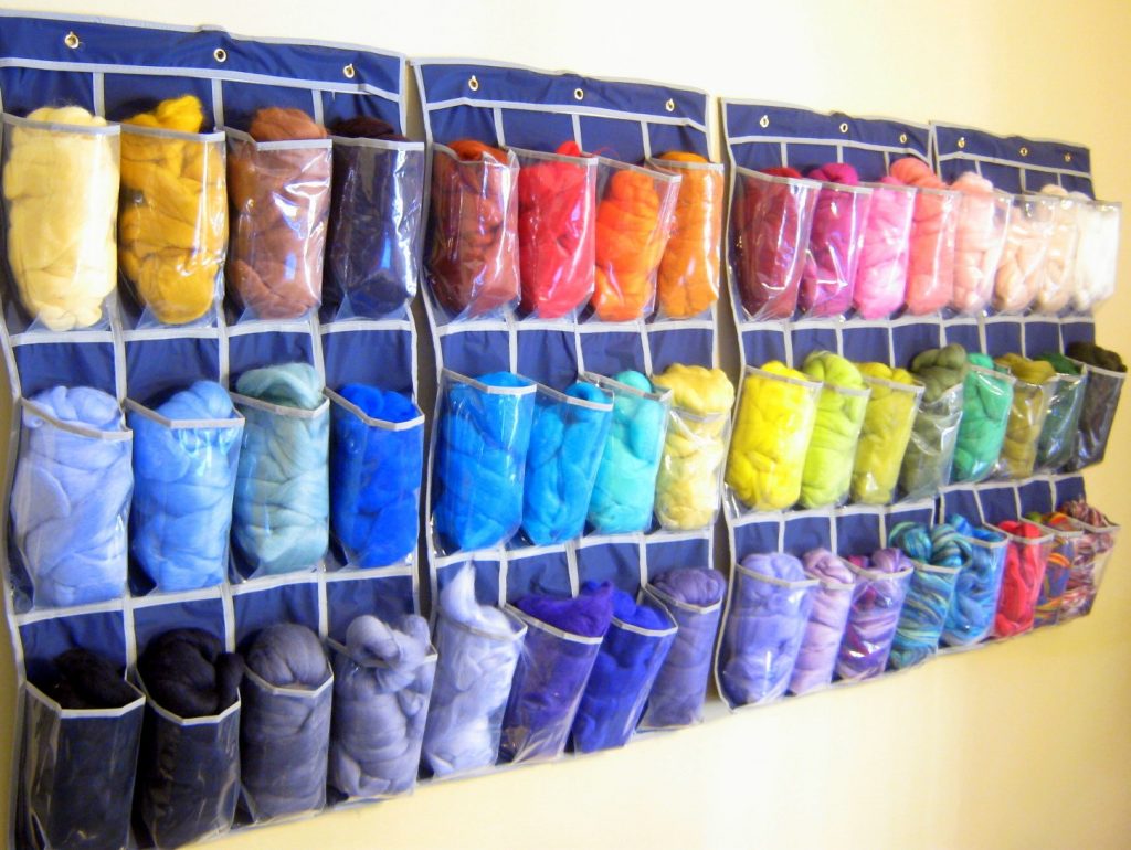 Stylish and Practical Yarn Storage Solution