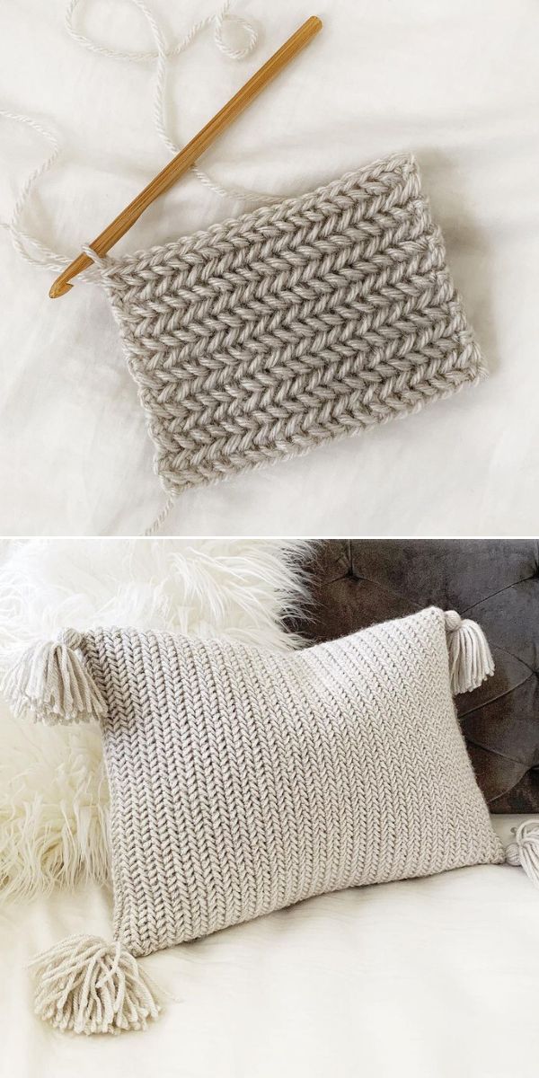 Herringbone Crochet Ideas - Patterns and Resources