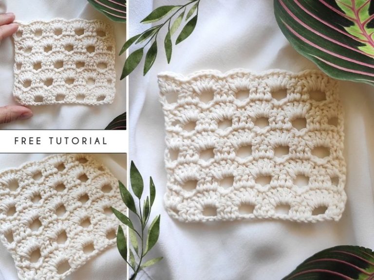 How to Crochet The Arch Stitch | Free Pattern + Chart