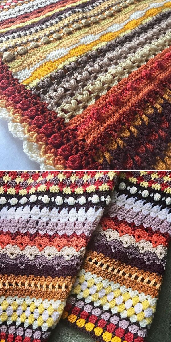 Crochet Sampler Blanket Ideas